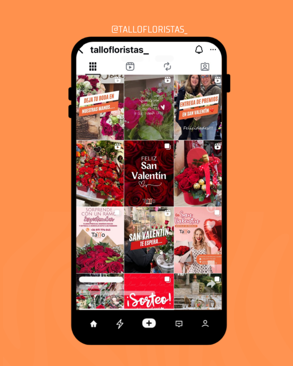 Post De Instagram Mockup De Teléfono Con Promoción Para Negocios Moderno Negro Y Rojo-13
